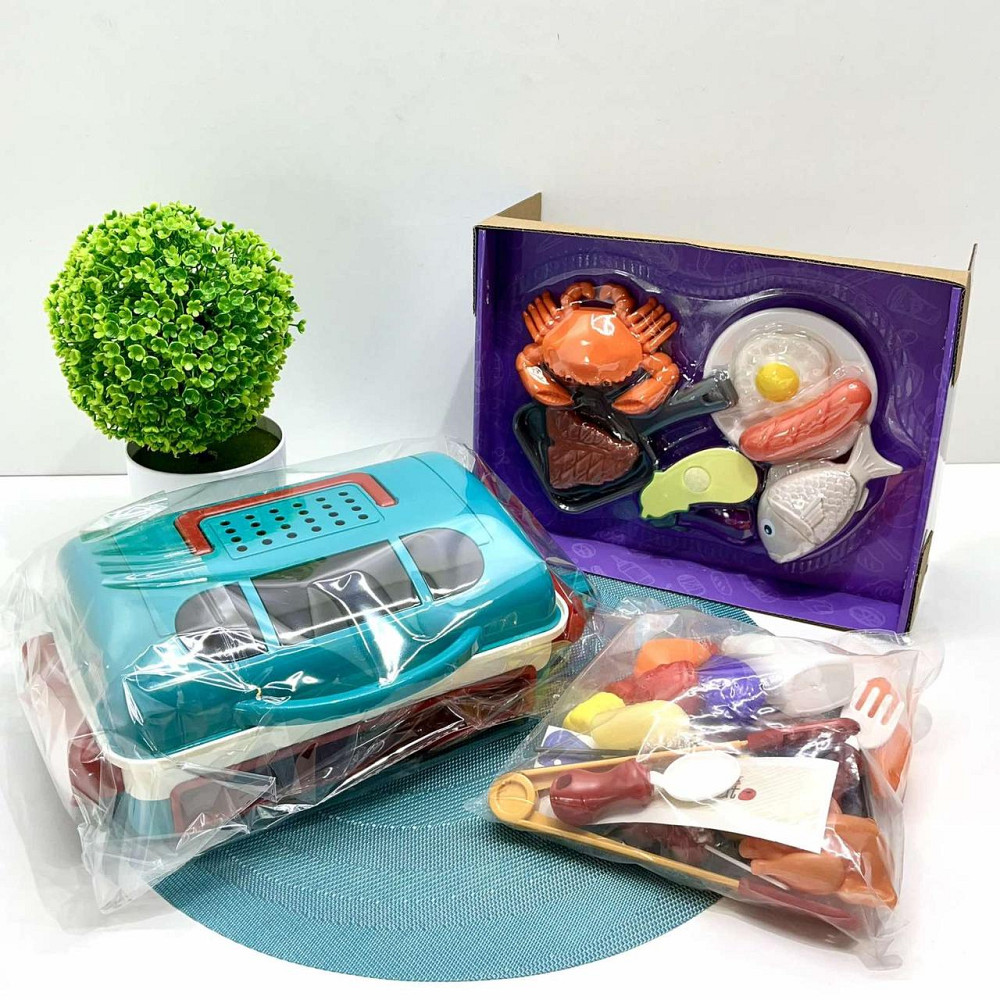 Майстер Гриль WToys продукти змінюють колір звук підсвічування кухонне приладдя холодна пара (22542) Чернігів - фото 2