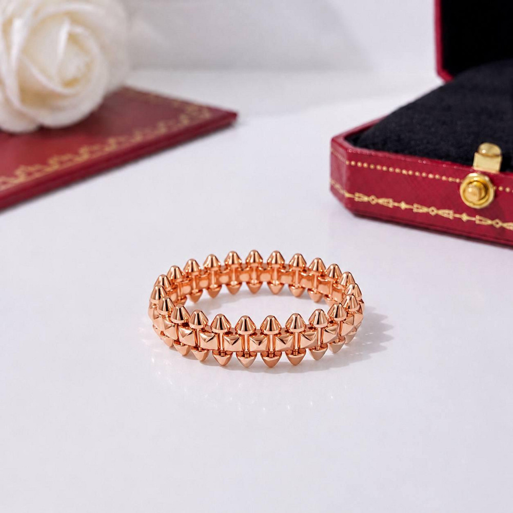 Кільце Cartier у трьох кольорах із фірмовими "зубчиками" — позолота, стильне жіноче кільце Одеса - фото 11