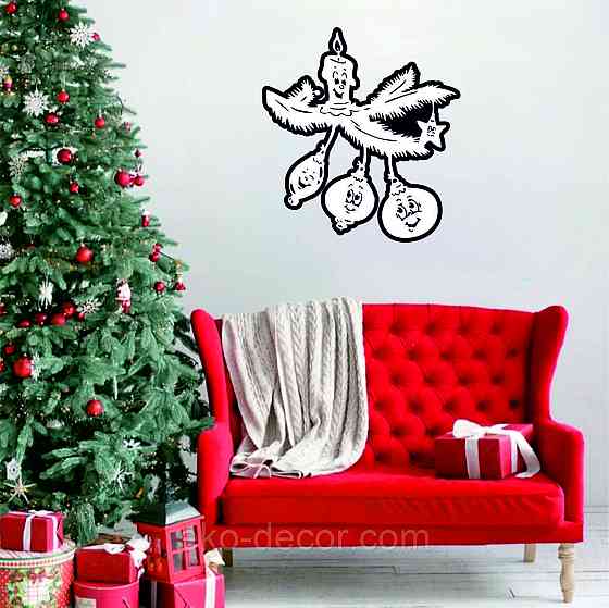 Декоративне настінне Панно «Новий рік», Декор на стену Київ