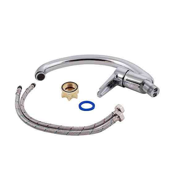 Смеситель для кухни Lidz Nicole 008F (k35) LDNIC008FCRM21877 Chrome Киев