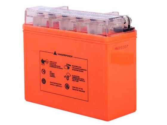 Аккумулятор 7АH MOTO 12N7BL-BS гелевый 145*60*130mm оранжевый Мукачево