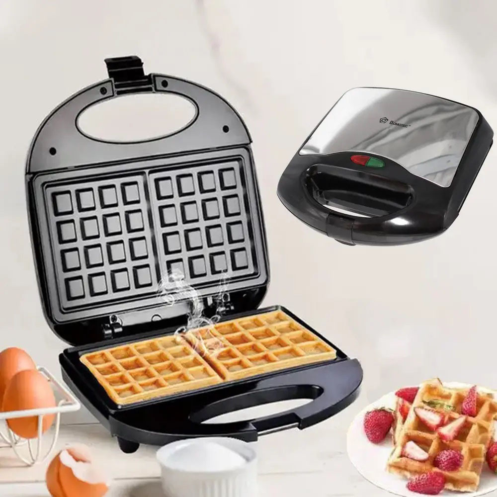 Вафельница електро Domotec, Вафельница для тонких вафель Компактная электрическая BM-87 Львов - изображение 15