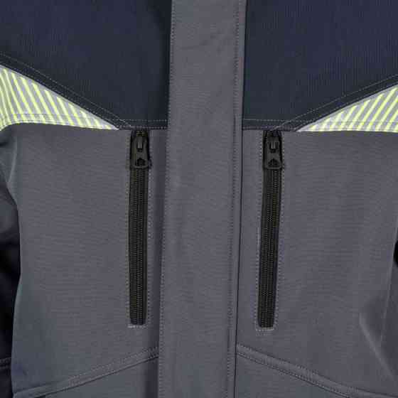 Куртка з капюшоном утеплена Kingston від вітру, дощу -10°С L поліестер, поляр. фліс, 4 карм Мукачево