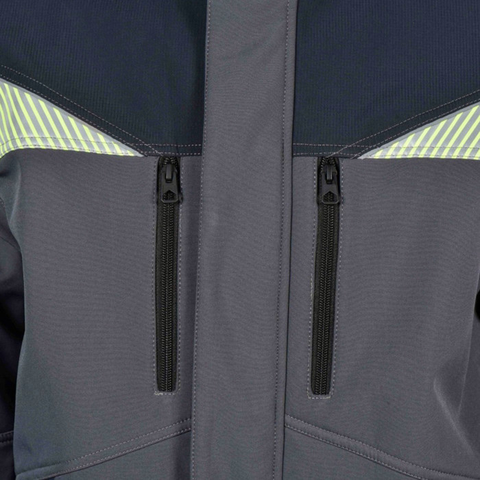 Куртка з капюшоном утеплена Kingston від вітру, дощу -10°С L поліестер, поляр. фліс, 4 карм Мукачево - фото 2