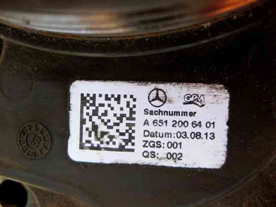 Mercedes-Benz  A6512006401 Водяний насос - помпа ОЖ для двигуна OM651 R4 2.2 cdi E-Class W212 C207 S-Class W221 CLS C218 Одеса