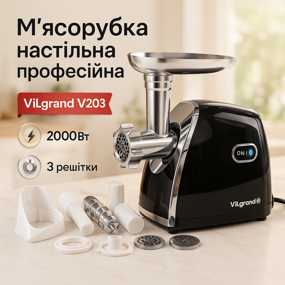 Мясорубка 3в1 мясорубка для дома, Мощная бытовая электромясорубка для дома высокой мощности OR-78 Львов - изображение 11