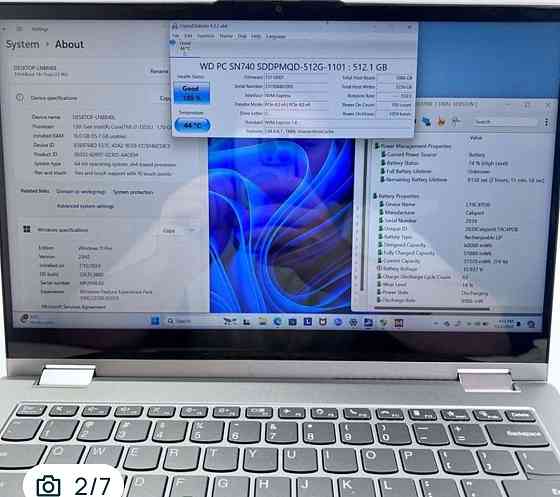 Сенсорний Lenovo ThinkBook 14s Yoga G3 IRU Gray 360 i7-1355U 16/512GB. Харків