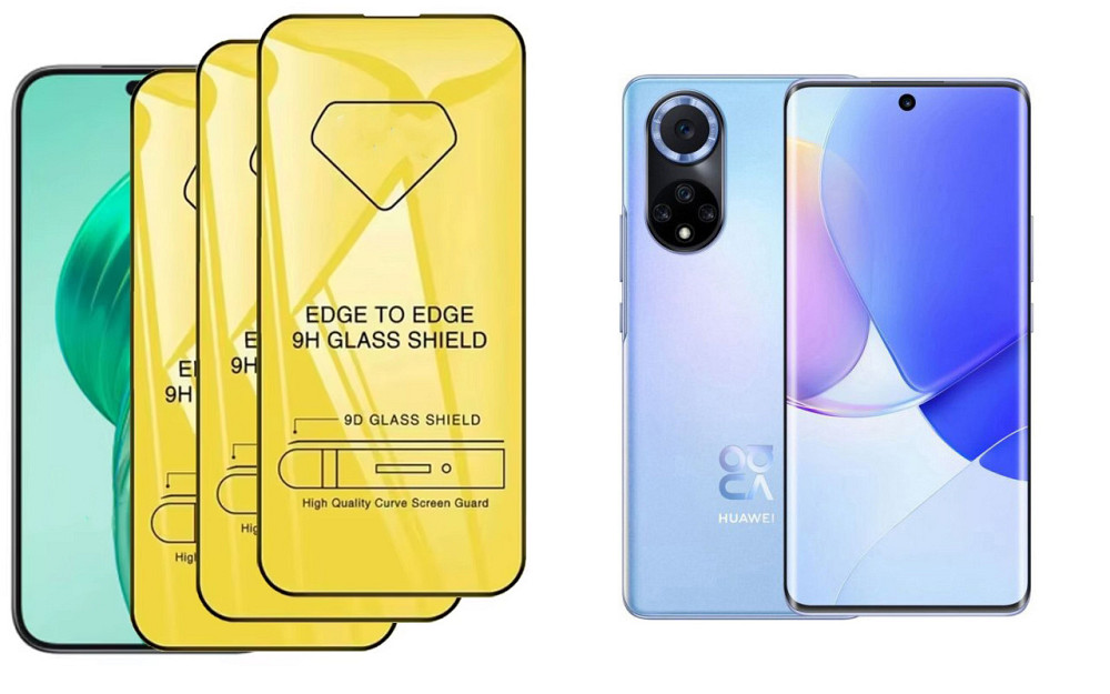 Захисне скло DefenzoGlass для HUAWEI Nova 9 – подвійна міцність Київ - фото 3