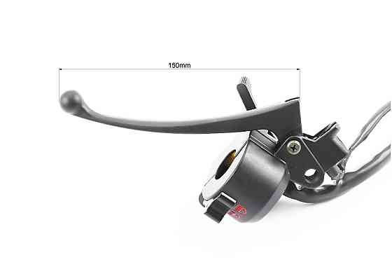 Блок кнопок на кермі лівий з важелем "підсмоктування" та гальма (під дзеркала М10) ЧОРНИЙ Киев