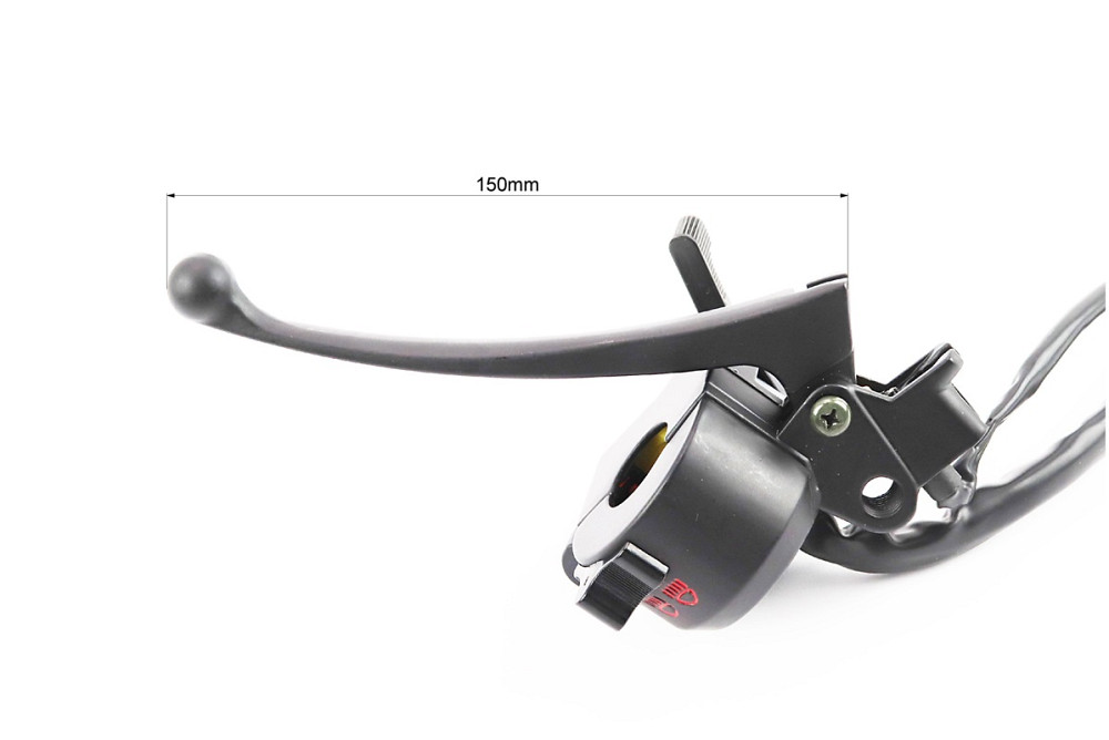 Блок кнопок на кермі лівий з важелем "підсмоктування" та гальма (під дзеркала М10) ЧОРНИЙ Київ - фото 3