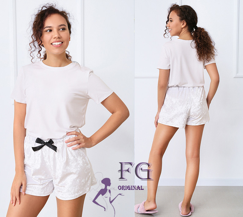 Велюровые женские шорты Trixi Киев - изображение 6