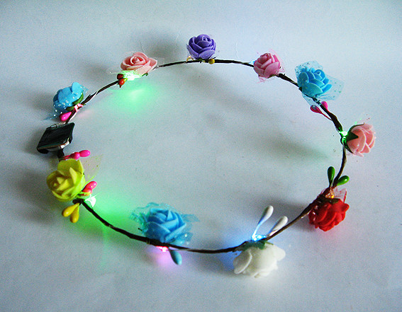 Венок на голову светящийся Розы Киев - изображение 2