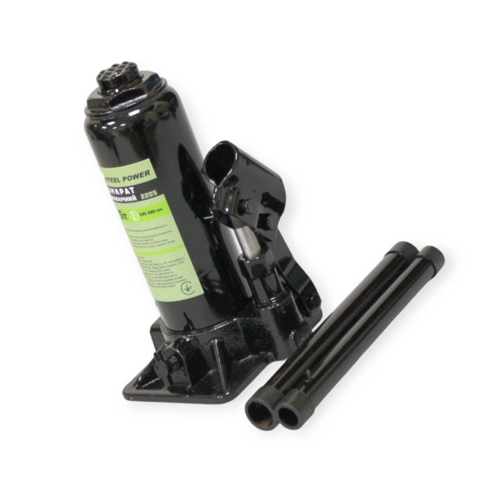 Домкрат гідравлічний 5 т, 195-380 мм (коробка) Steel Power Мукачево - фото 1