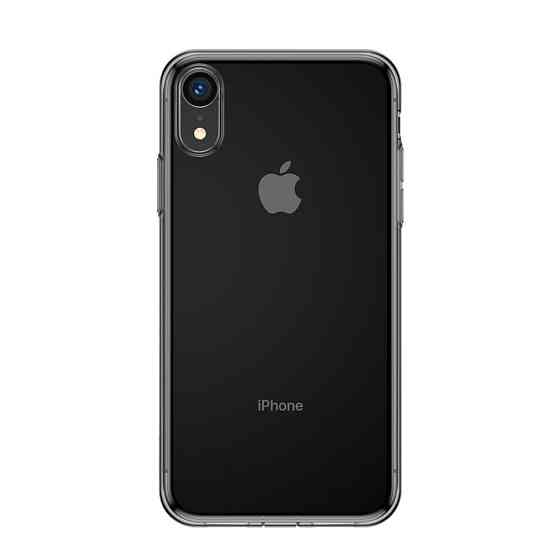 Чохол Baseus для iPhone Xr Simplicity Прозорий Чорний (ARAPIPH61-A01) Київ