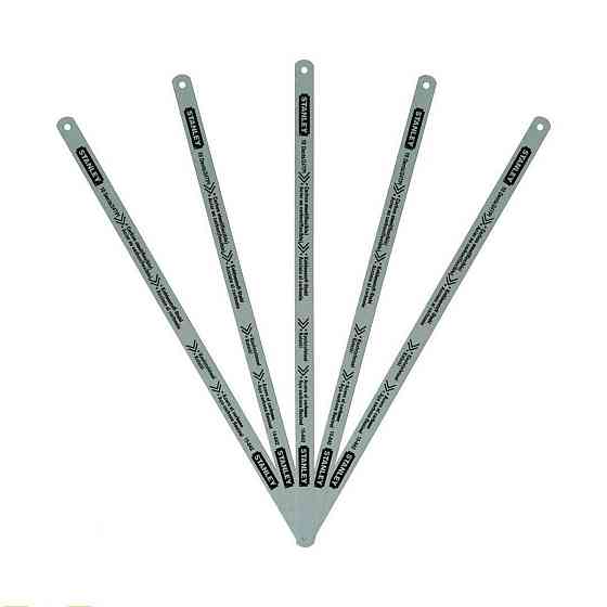 Полотно для ножівки для металу Stanley Lion, паків. 5 шт. Одеса