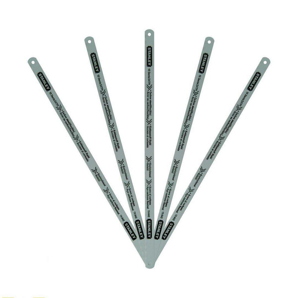 Полотно для ножівки для металу Stanley Lion, паків. 5 шт. Одеса - фото 1