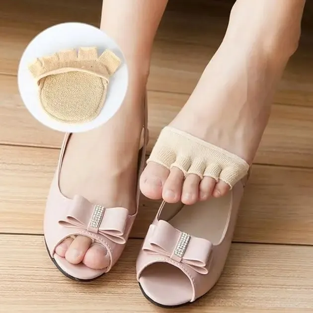 Женские полуноски с пальцами Five Finger Invisible Socks Коломия - фото 1