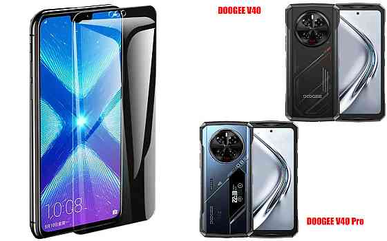 Защитное стекло NeoGlass для DOOGEE V40, DOOGEE V40 Pro – ультрапрозрачное и устойчивое Киев