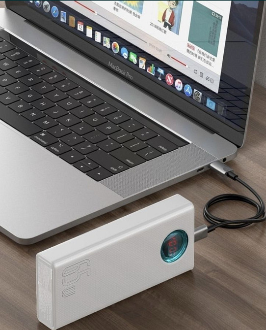 Повер- Банк : Baseus AMBILIGHT 30000 65W 6A Киев - изображение 6