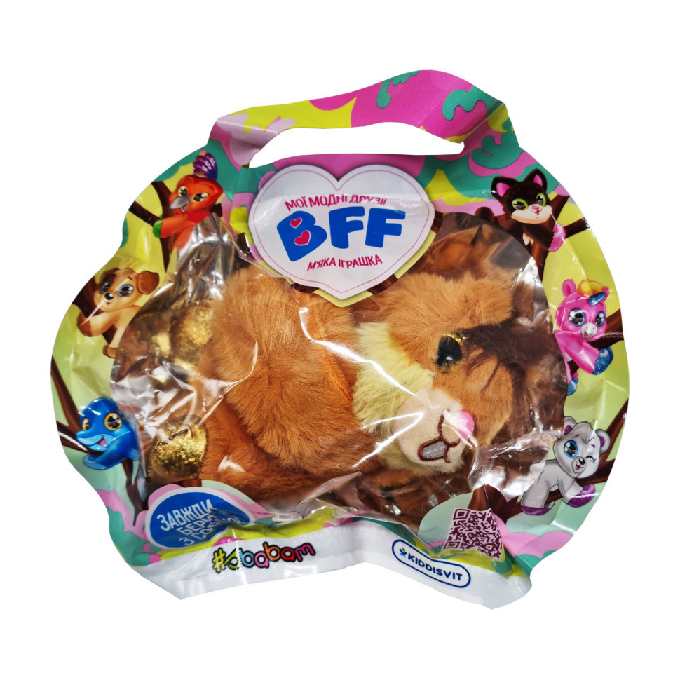 М'яка колекційна іграшка #sbabam 137/CN21-1 Мої модні друзі Білка Расті Вінниця - фото 1