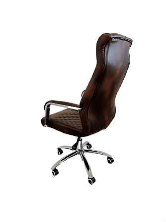 Офісне крісло керівника Tehforward Phoenix хром Anyfix Коричневий Дніпро