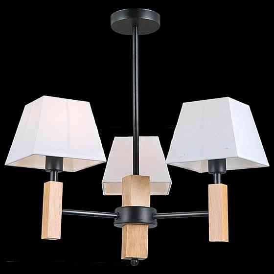 VALESO Люстра класична для вітальні VALESO V15-3 чорна Коломыя