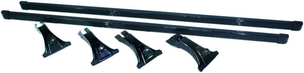 Багажник на крышу SDR01 Black (чёрные планки), универсальный Киев - изображение 1