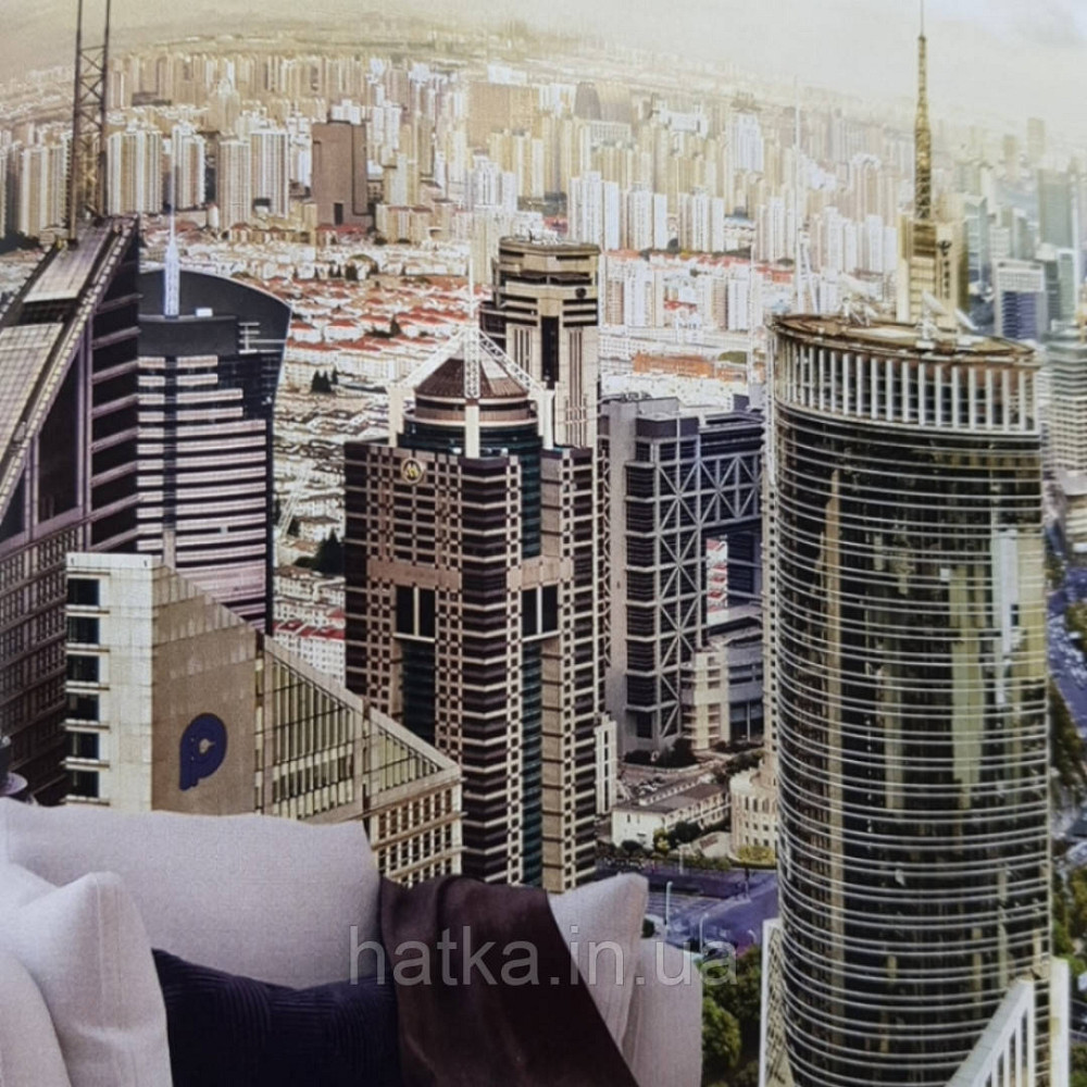 Фотообои бесшовные флизелиновые экологически чистые Metropolis города мегаполисы Киев - изображение 1