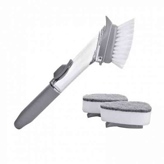 Многофункциональная щетка для мытья посуды с дозатором Винница