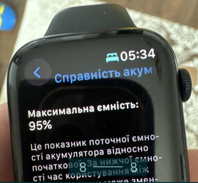 Смарт-Часи Apple Watch 9 45 mm. Midnight Aluminium Київ - фото 1