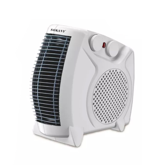Тепловентилятор дуйка Sokany SK-1654 2000W (до 20 м.кв) Белый Винница
