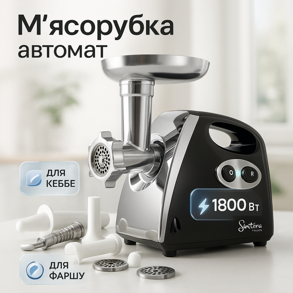 М'ясорубка для домашньої ковбаси, Електрична м'ясорубка для виготовлення фаршу Міні 'ясорубки WR-63 Львів - фото 17