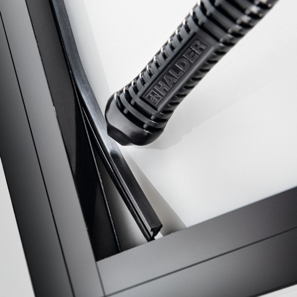 Молоток безінерційний HALDER Secural Plus 3380 з гумово/сталевою ручкою, Ø=30х40 мм, m=680 г, І=325 мм Одеса - фото 6