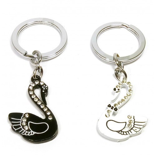 Брелок на ключи для двоих Лебеди Киев - изображение 1