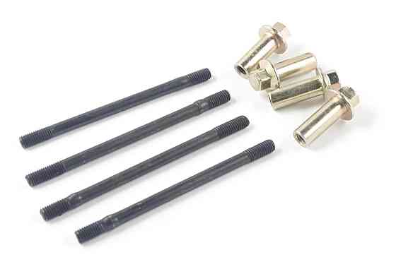 Шпильки циліндра (4шт) 4T CG125/150 (+гайки) Мукачево