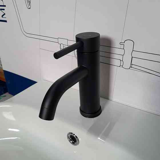 Смеситель для раковины Volle CRUZE de la noche черный/матовый 1547.010104 Киев