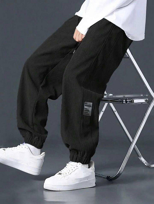 Чоловічі штани з теплого вельвету Одеса - фото 3