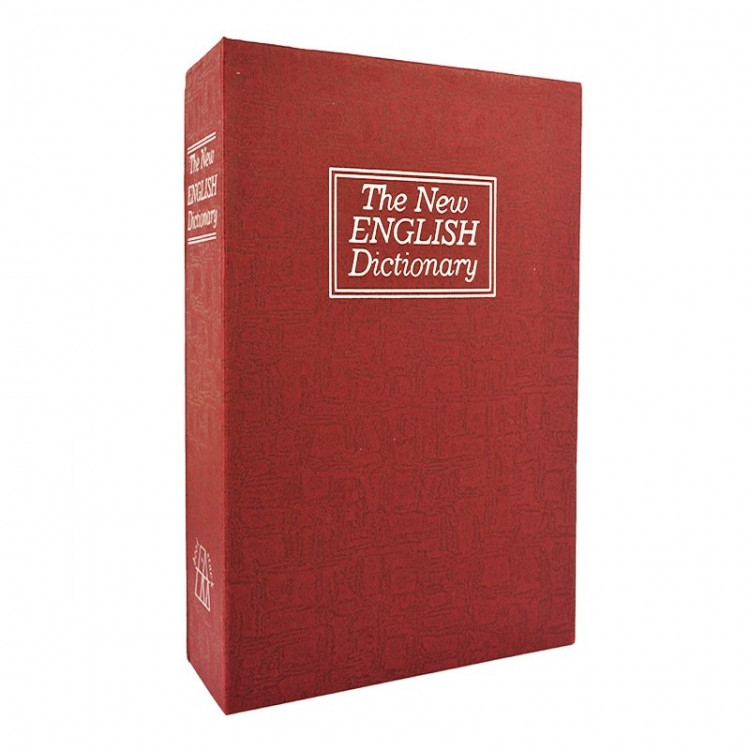 Книга сейф з ключем словник бордовий 24 СМ Вінниця - фото 1