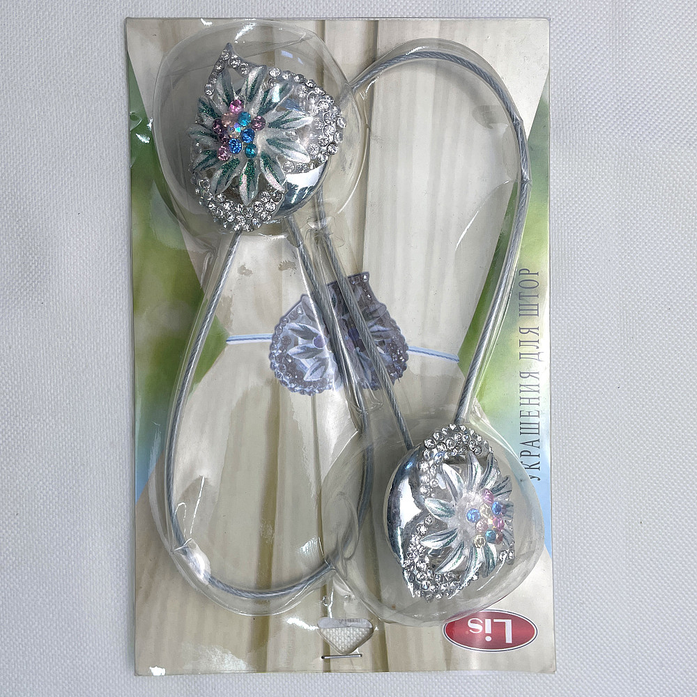 Магніти для штор та гардин "Amour" набір 2 шт Різнокольоровий (81-227) Київ - фото 8