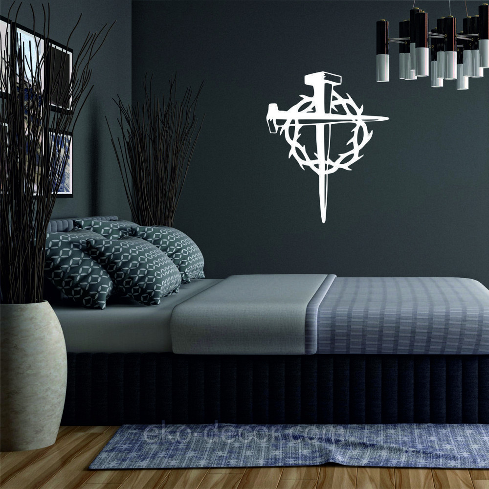 Декоративне настінне Панно «Хрест», Декор на стіну Київ - фото 3