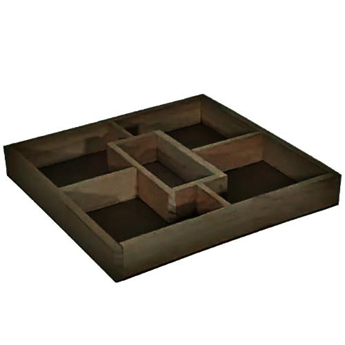 Менажница деревянная 