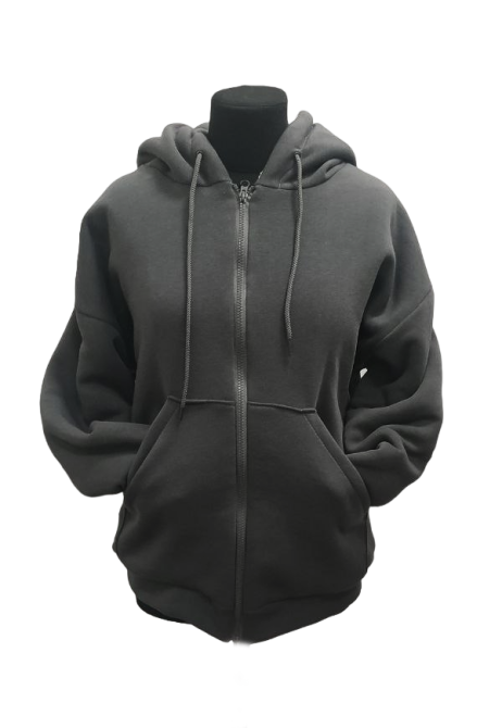 Женская кофта на меху Графитовый 42/46 Харьков - изображение 2