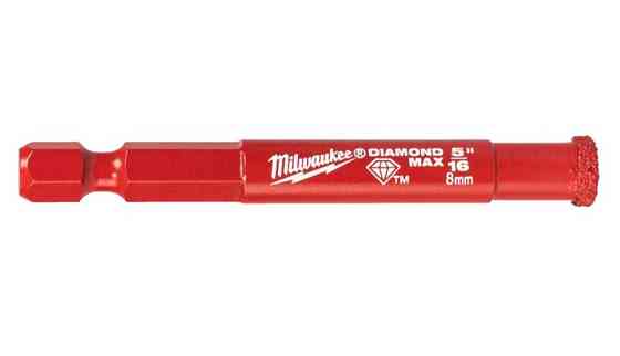 Коронка алмазна Diamond Plus/Max MILWAUKEE, O8,0мм (1/4 Hex) Одесса