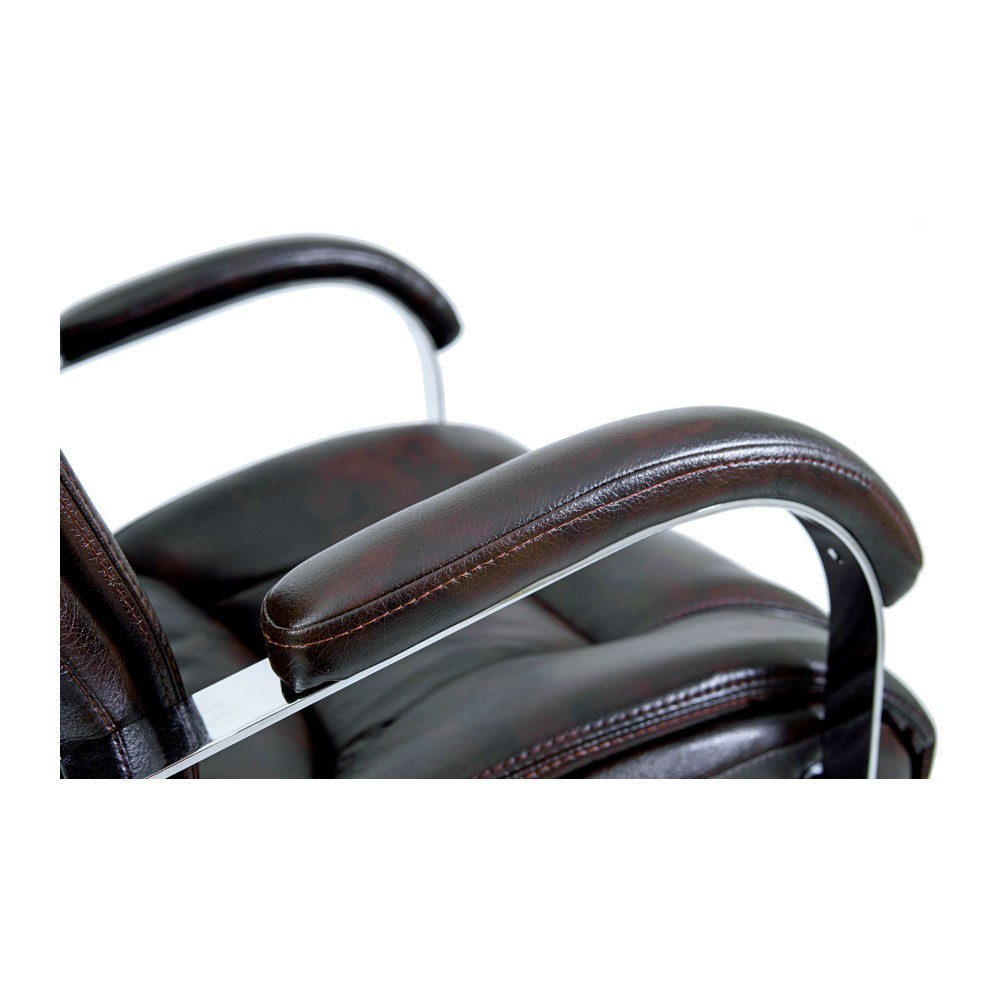 Офісне крісло керівника Richman Magister Хром M1 Tilt Коричневий Дніпро - фото 4