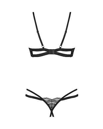 Комплект Obsessive Nutris 2-pcs crotchless set XL/2XL Sex Aura Київ