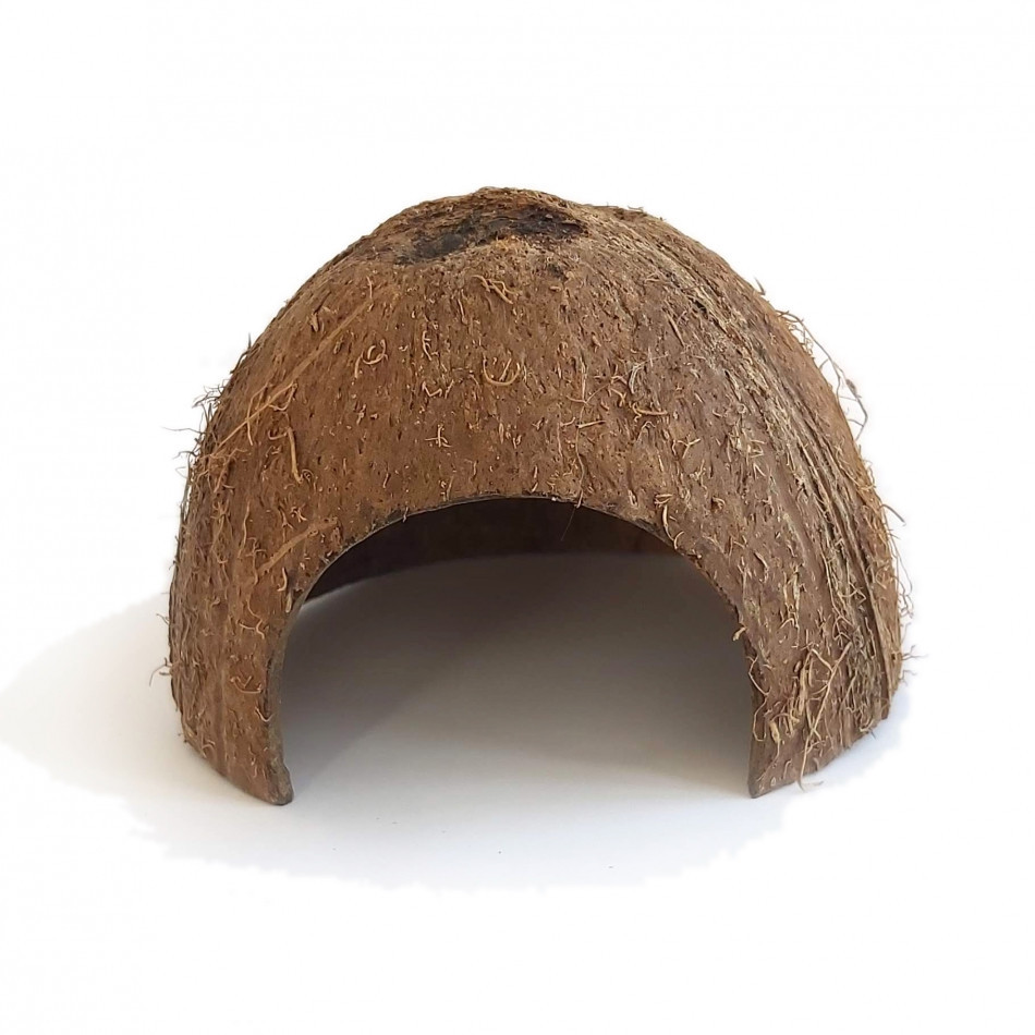 Кокосовий будиночок "Хатинка" для хом'яків, мишей та рибок тм Zelena Zoo Зміїв - фото 2
