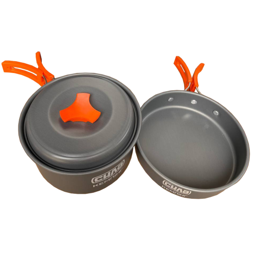 Туристический набор посуды для походов СИЛА (кастрюля и сковорода) Харьков - изображение 1