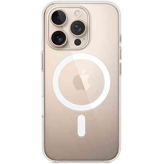 Чохол-накладка Apple Clear Case with MagSafe для Apple iPhone 16 Pro Transparent (MA7E4) ( 12481 ) Харків