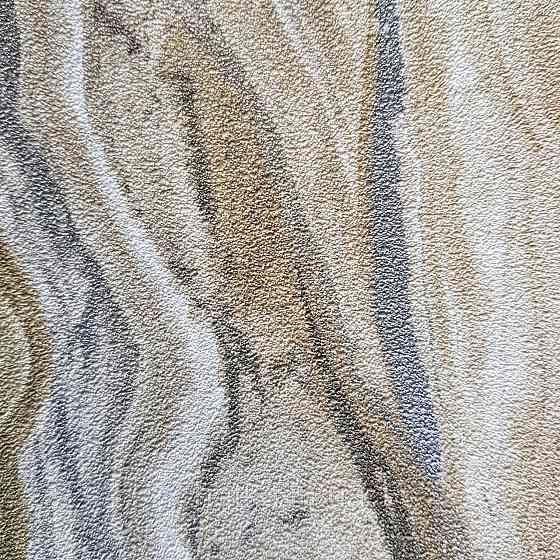 Шпалери метрові вінілові на флізелін дизайнерські Erismann Elle абстракція смуги хвилі бежеві золото срібло Київ