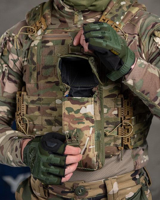 Підсумок для АК М4 закритий підвійний мультикам кордура тактовне розвантаження для магазину з систем Одеса - фото 4